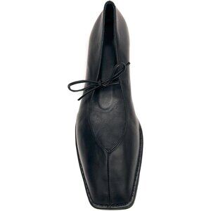 Women Black Square Toe Comfortable Slip-On Lace-Up Loafers Summer Shoes